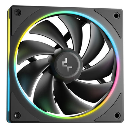 DeepCool LM240 Liquid CPU Cooler, IPS Display, 240mm AIO, Dual 120mm ARGB Fans