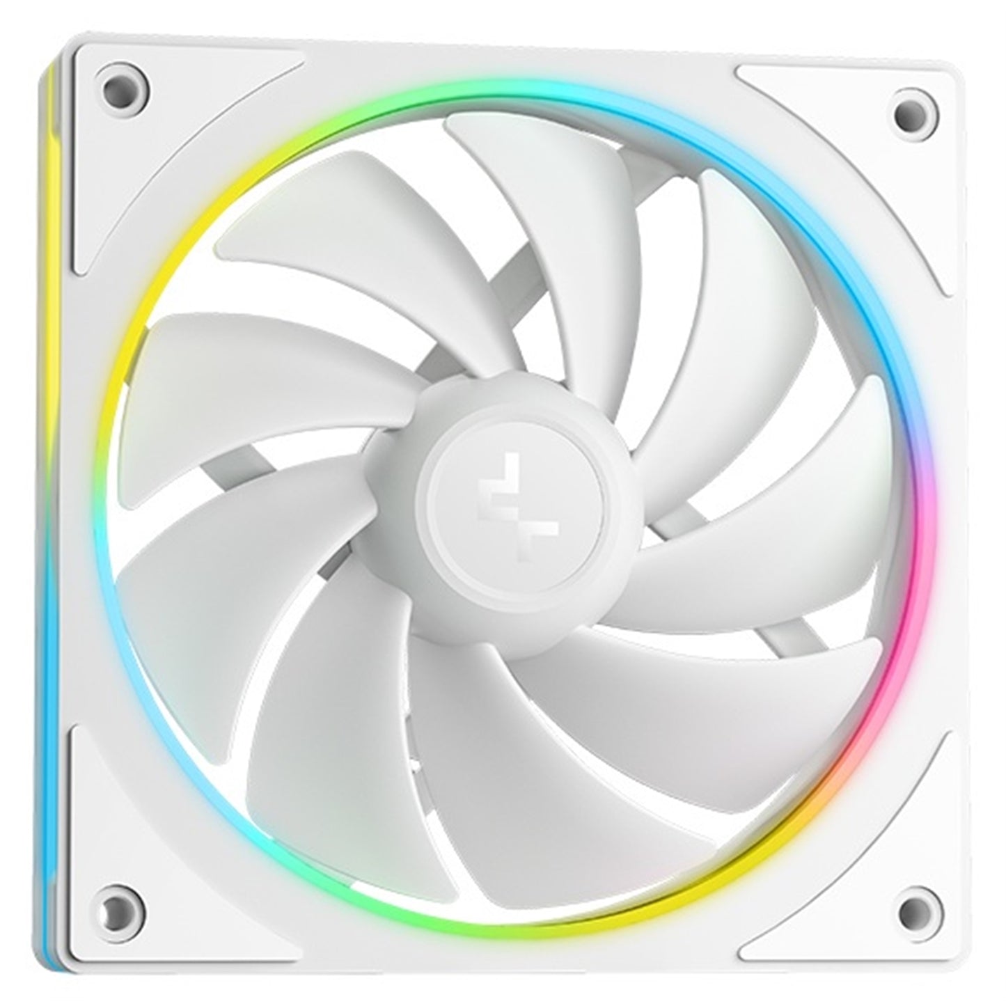 DeepCool LM240 White Liquid CPU Cooler IPS Display 240mm AIO Dual 120mm ARGB Fan