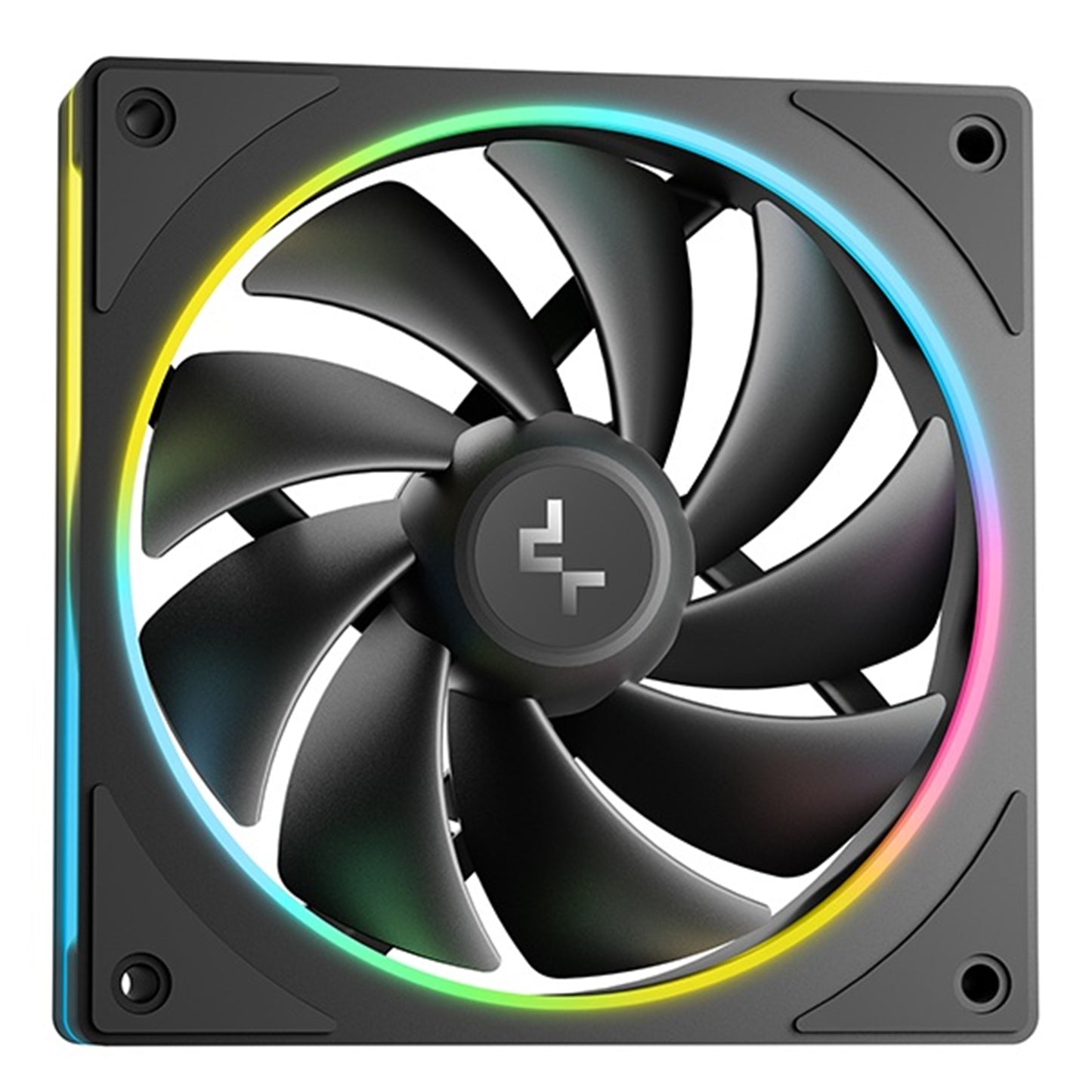 DeepCool LM360 BLK Liquid CPU Cooler IPS Display 360mm AIO Triple 120mm ARGB Fan