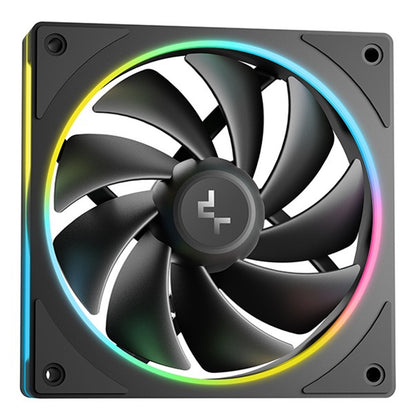 DeepCool LM360 BLK Liquid CPU Cooler IPS Display 360mm AIO Triple 120mm ARGB Fan