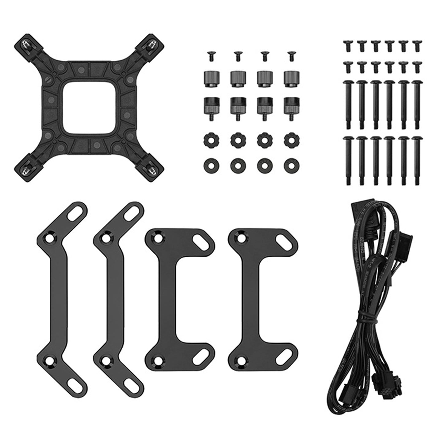 DeepCool LM360 BLK Liquid CPU Cooler IPS Display 360mm AIO Triple 120mm ARGB Fan