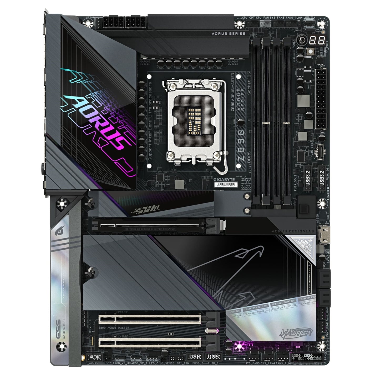 Gigabyte Z890 AORUS MASTER Intel 1851 Socket Motherboard