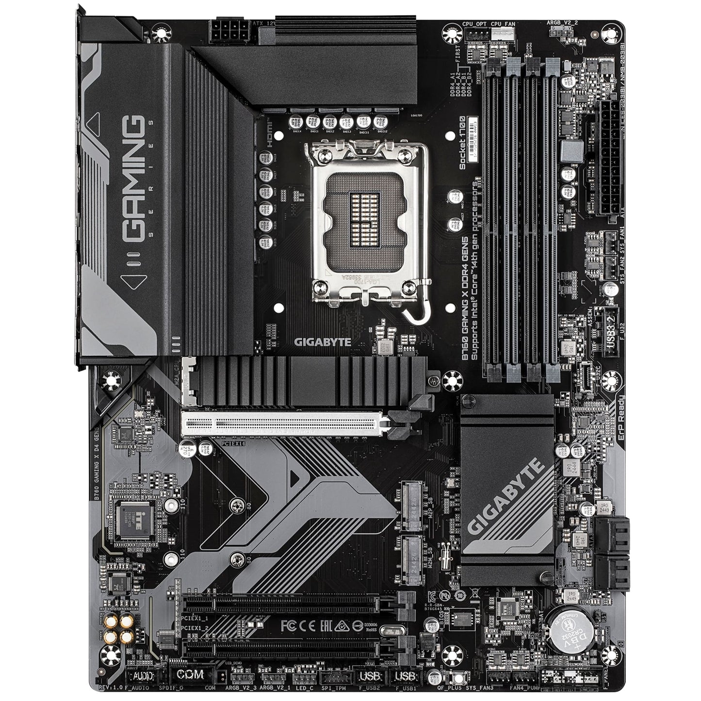 Gigabyte B760 GAMING X DDR4 GEN5 Intel 1700 Socket Motherboard