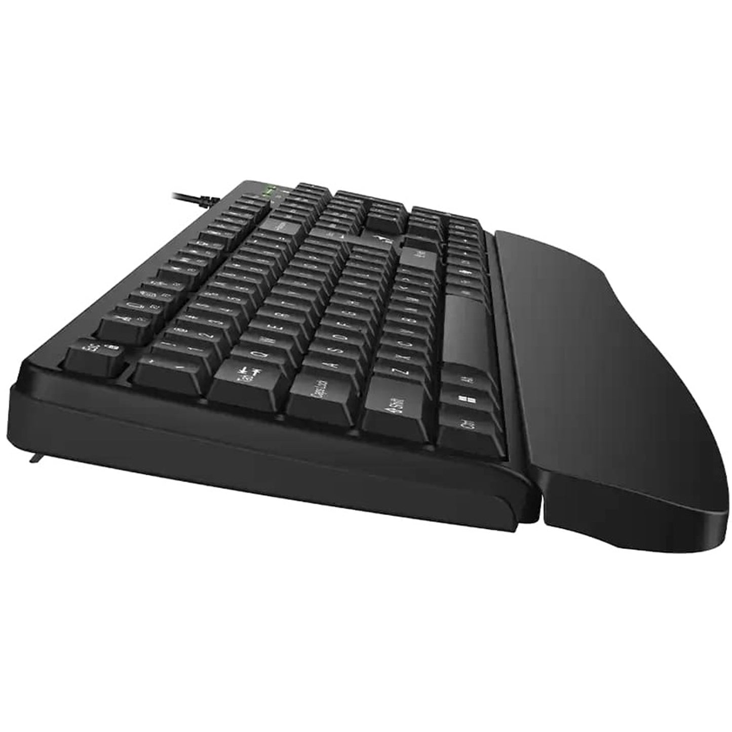 Genius KB-123 Wired AI Copilot Business Keyboard with Palm Rest, Full Size UK