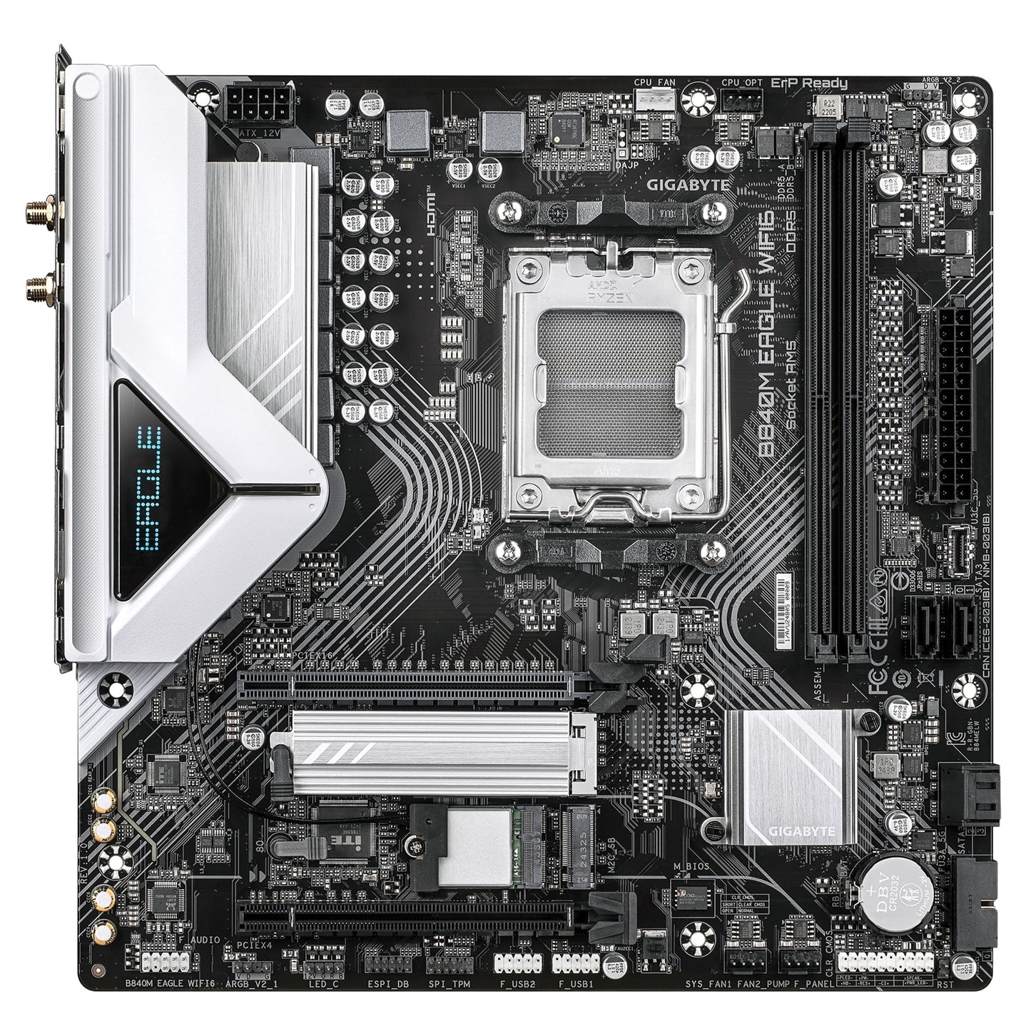 Gigabyte B840M EAGLE WIFI6 AMD AM5 Socket Motherboard