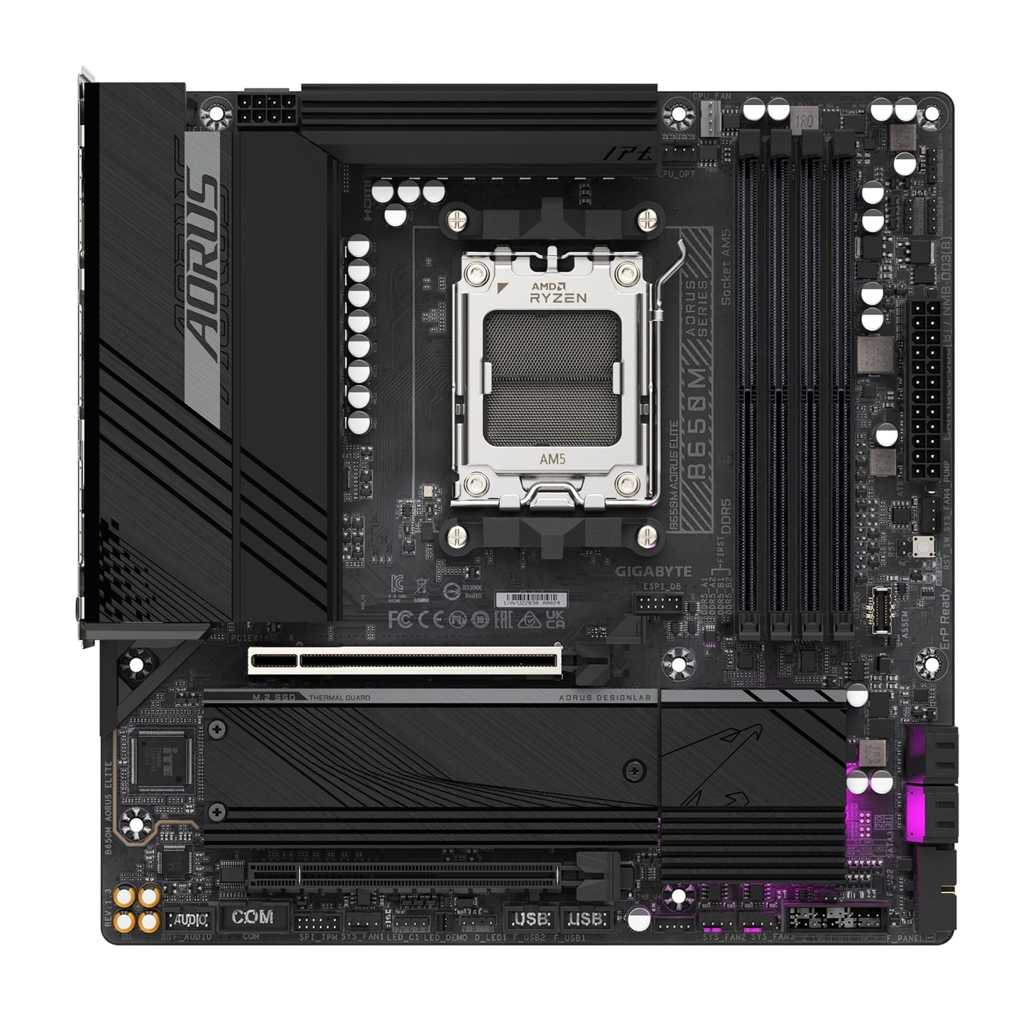 Gigabyte B650M AORUS ELITE AMD AM5 Socket Motherboard