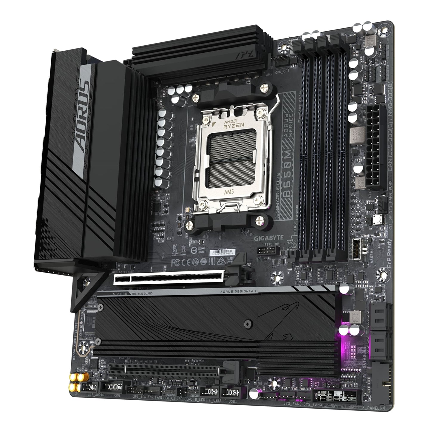 Gigabyte B650M AORUS ELITE AMD AM5 Socket Motherboard