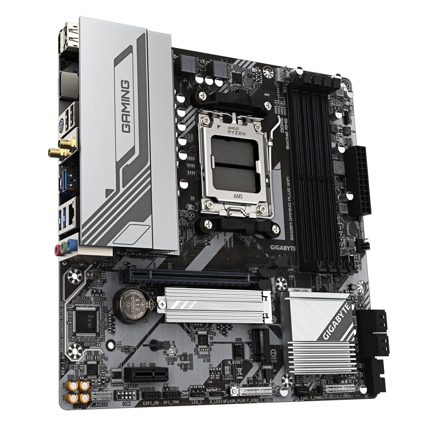 Gigabyte B650M GAMING PLUS WIFI (Rev.1.2) AMD AM5 Socket Motherboard