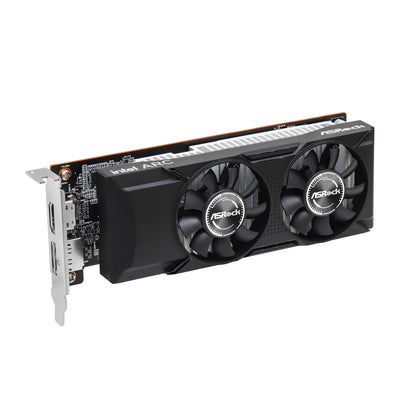 ASRock Intel Arc A310 Low Profile 4GB GDDR6 Graphics Card, 2000 MHz Base Clock