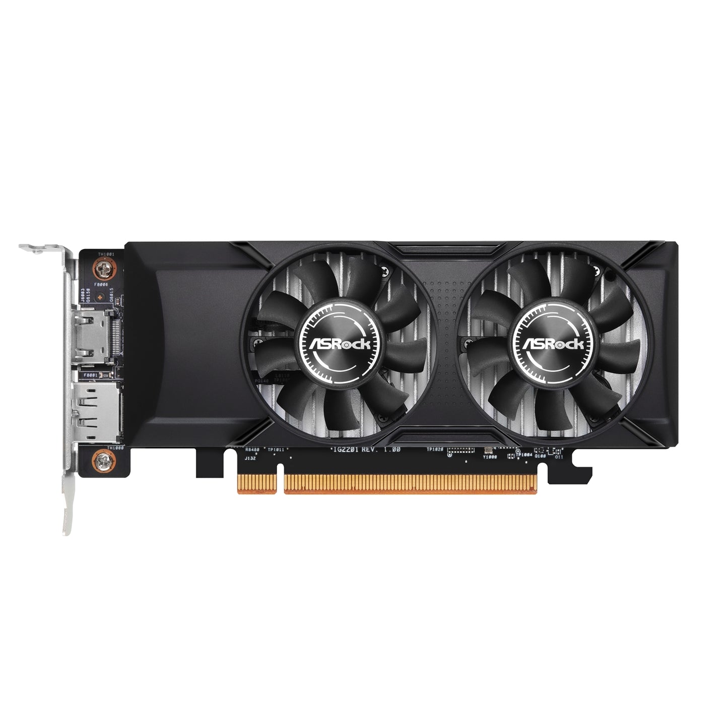 ASRock Intel Arc A310 Low Profile 4GB GDDR6 Graphics Card, 2000 MHz Base Clock