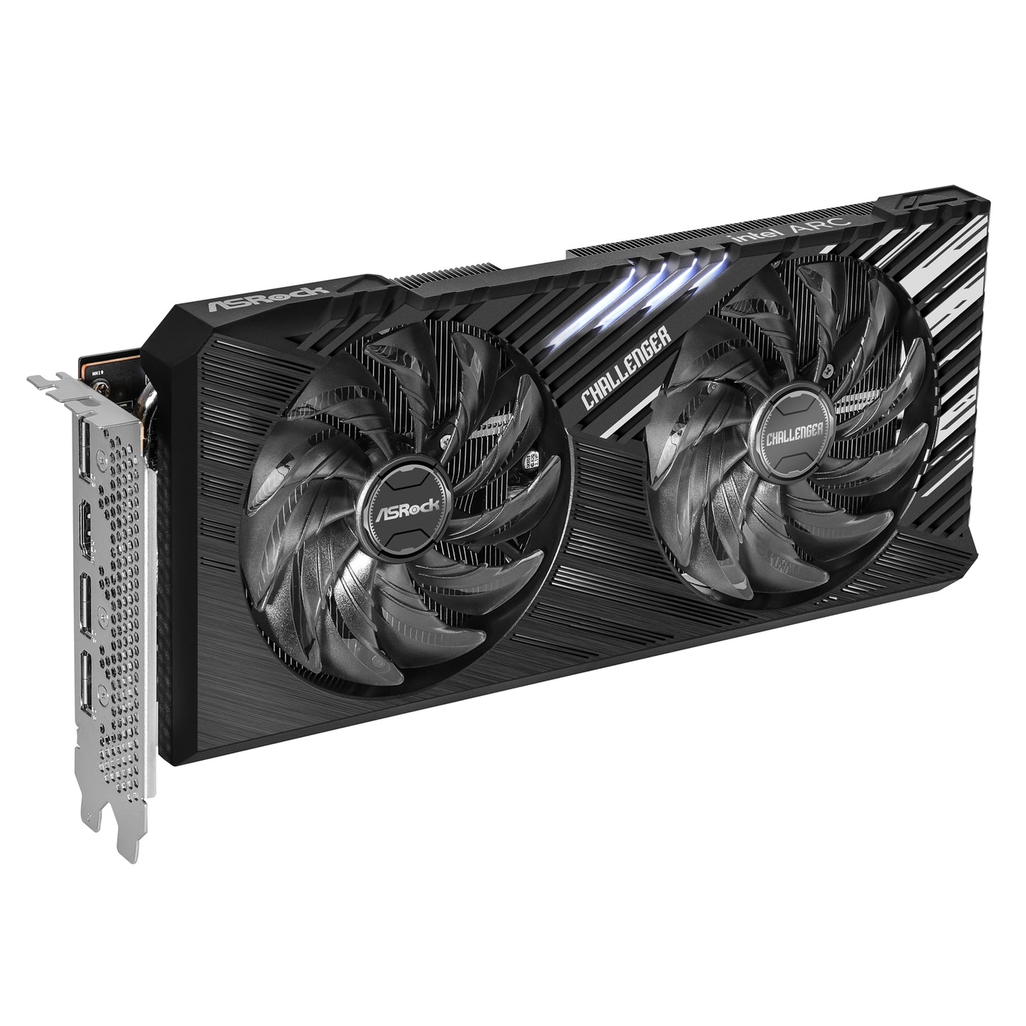 ASRock Intel Arc A750 Challenger SE OC 8GB GDDR6 Graphics Card, 2200 MHz Clock
