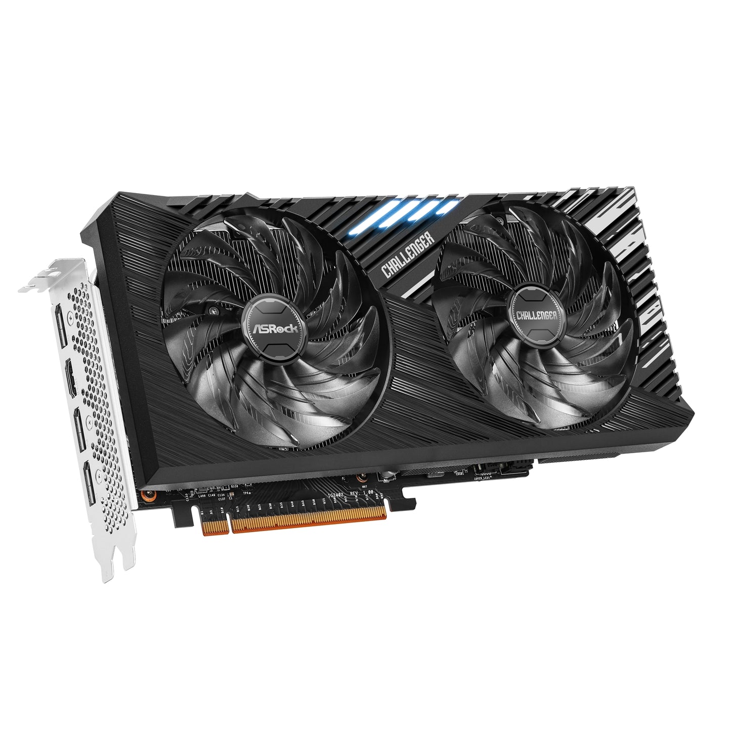 ASRock Intel Arc A750 Challenger SE OC 8GB GDDR6 Graphics Card, 2200 MHz Clock