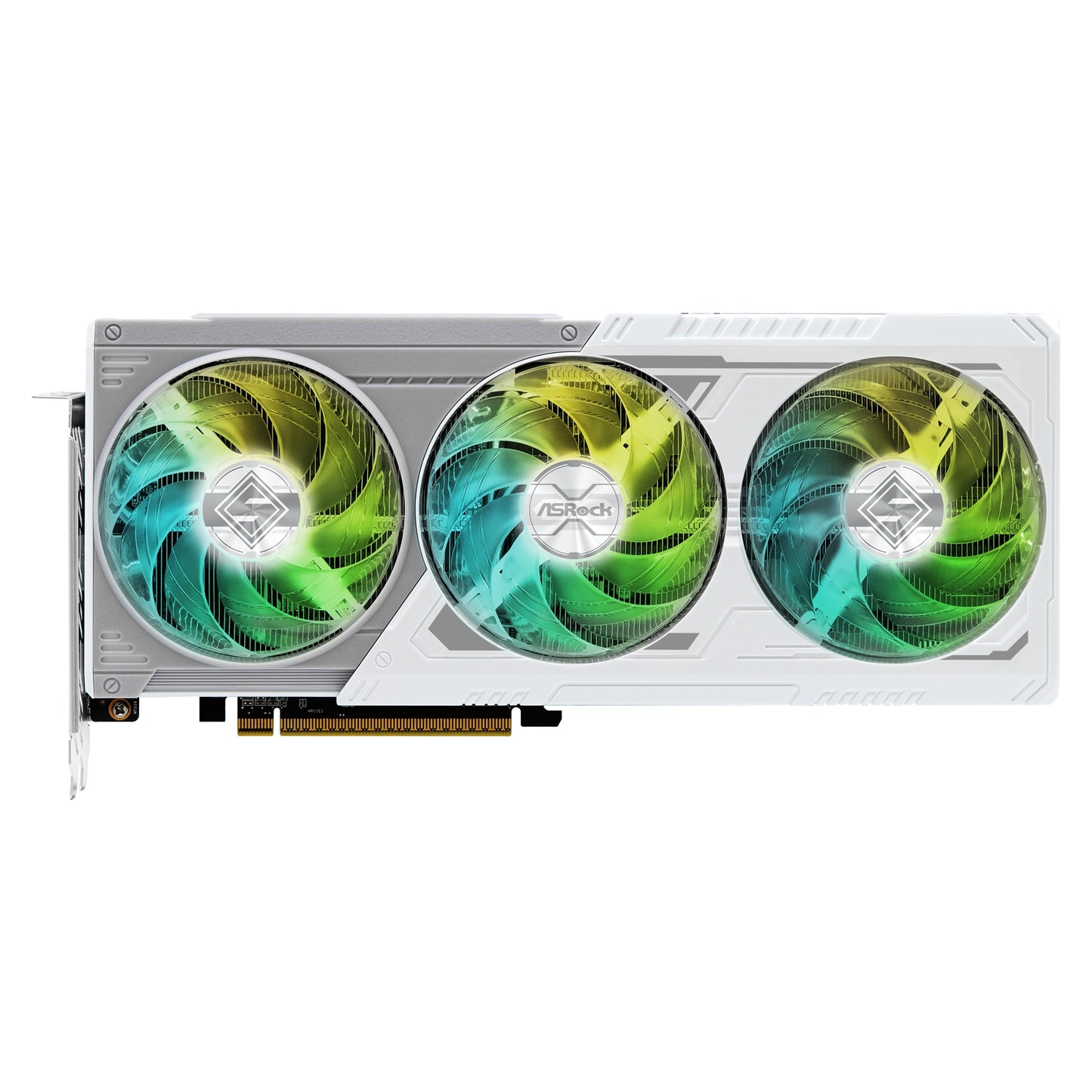 ASRock AMD Radeon RX 9060 XT Steel Legend OC 16GB GDDR6 Graphics Card, 3320MHz