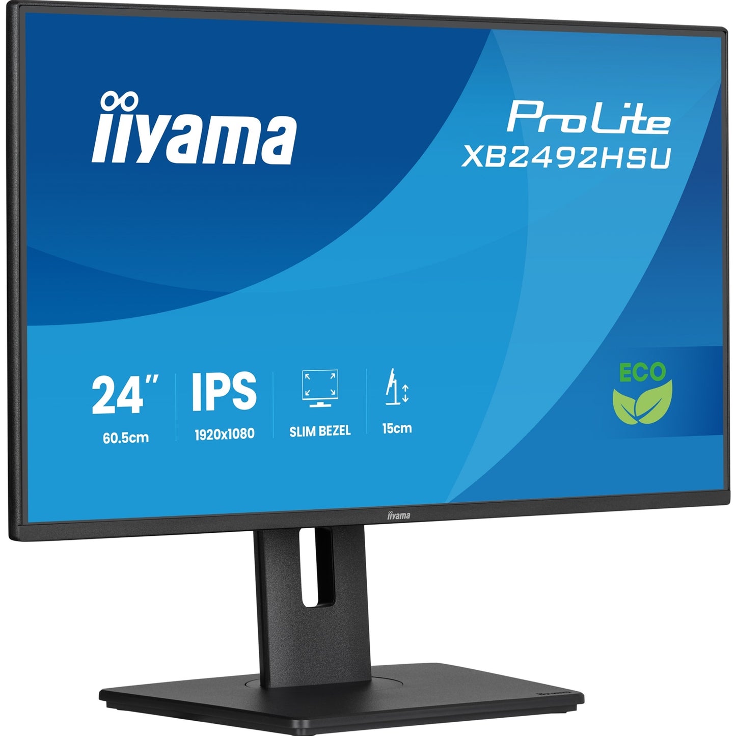 iiyama ProLite Monitor XB2492HSU-B1 24-Inch, Full HD, IPS, Adjustable, 120Hz