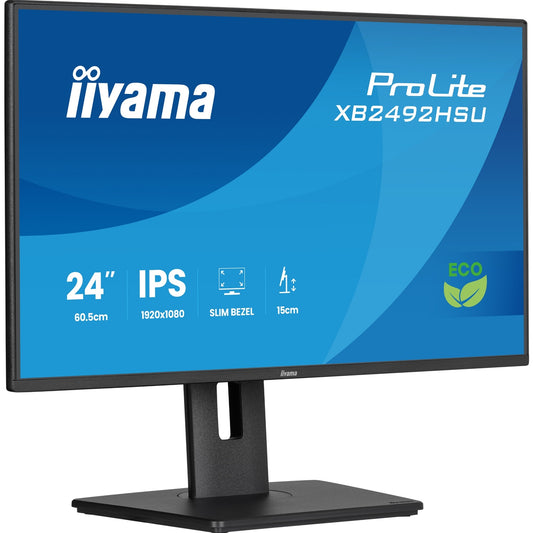 iiyama ProLite Monitor XB2492HSU-B1 24-Inch, Full HD, IPS, Adjustable, 120Hz