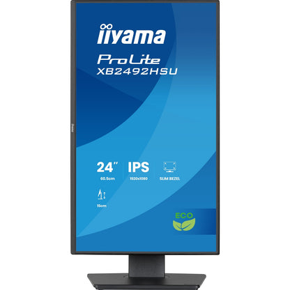 iiyama ProLite Monitor XB2492HSU-B1 24-Inch, Full HD, IPS, Adjustable, 120Hz