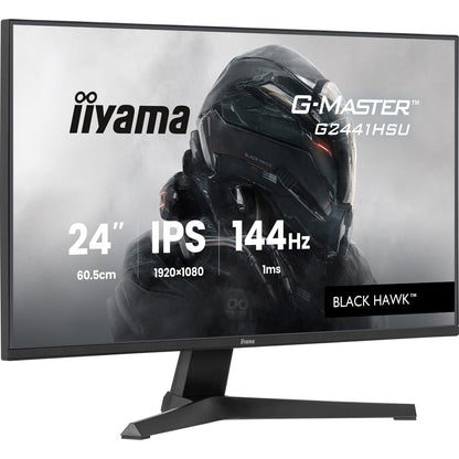 iiyama G-Master Black Hawk gaming monitor G2441HSU-B1 24 Inch Black FHD 144Hz