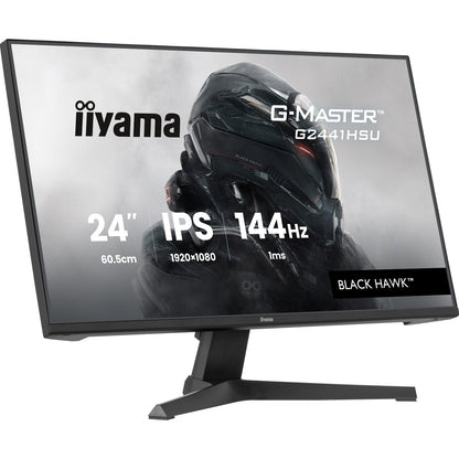 iiyama G-Master Black Hawk gaming monitor G2441HSU-B1 24 Inch Black FHD 144Hz