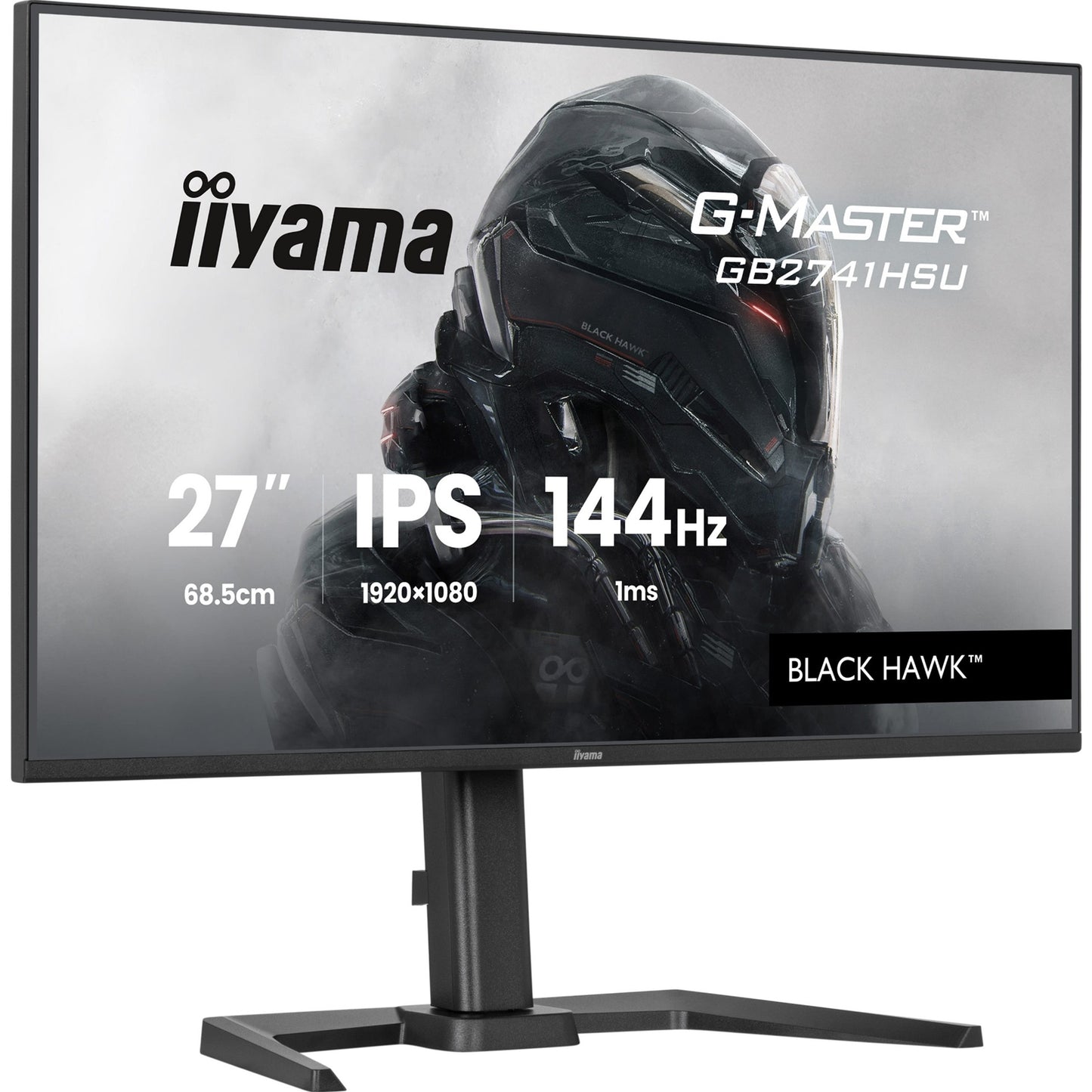 iiyama G-Master Black Hawk Gaming Monitor GB2741HSU-B1 27 Inch Black