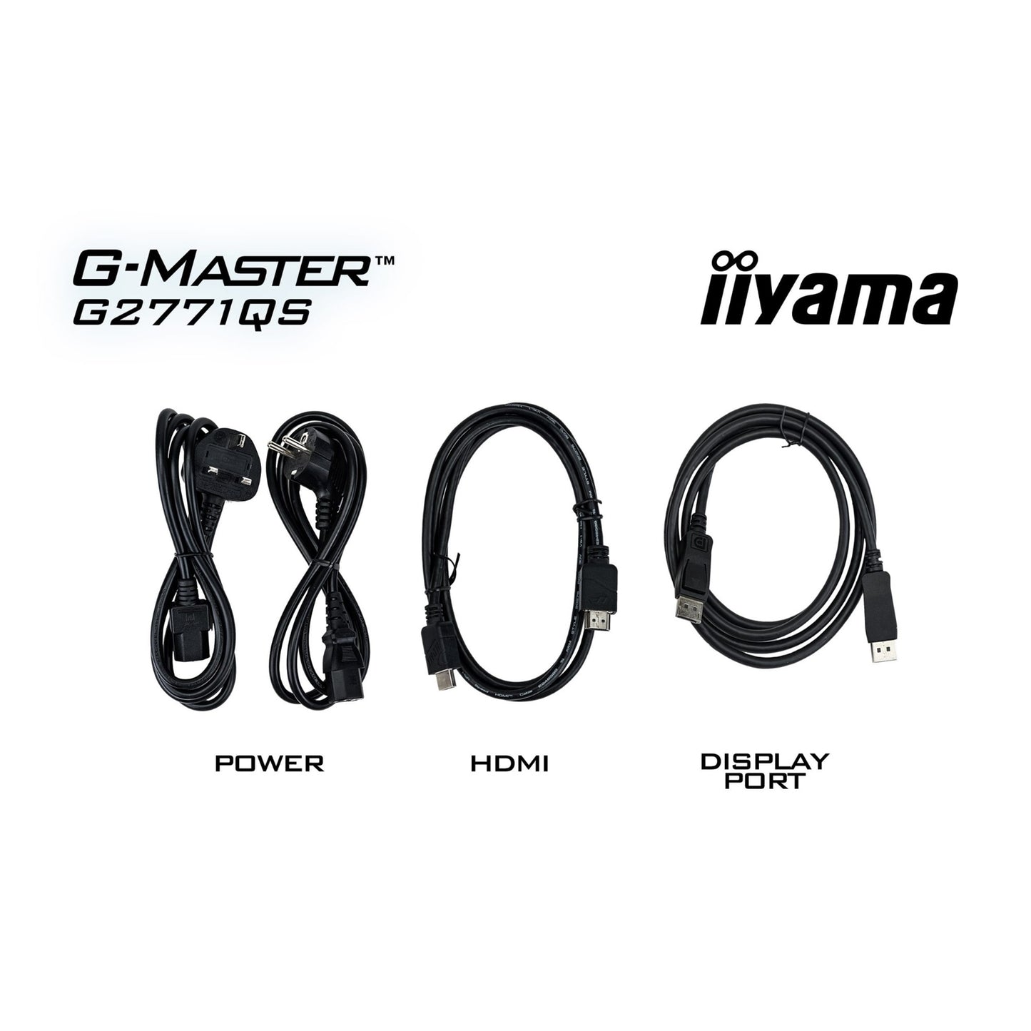 iiyama G-Master Red Eagle Gaming Monitor G2771QS-B1 27 Inch Black QHD 200Hz