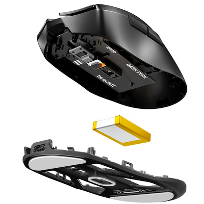 be quiet! Dark Perk Ergo Wireless Gaming Mouse, 32K DPI, 8MHz Polling, 110 Hours