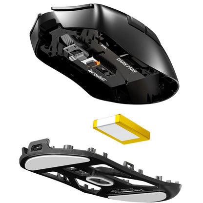 be quiet! Dark Perk Sym Wireless Gaming Mouse, 32K DPI, 8MHz Polling, 110 Hours
