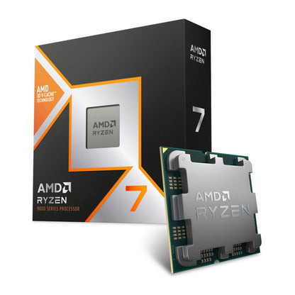 AMD Ryzen 7 9850X3D 5.6GHz 8 Core AM5 Processor 6 Threads AMD Radeon 104MB Cache