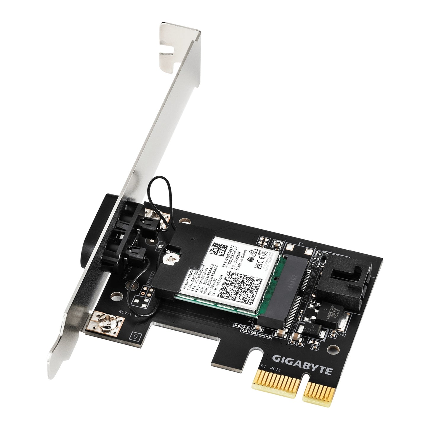 Gigabyte GC-WFAX210 PCIe Card - 802.11ax WIFI + BLUETOOTH 5.3 PCIe Card