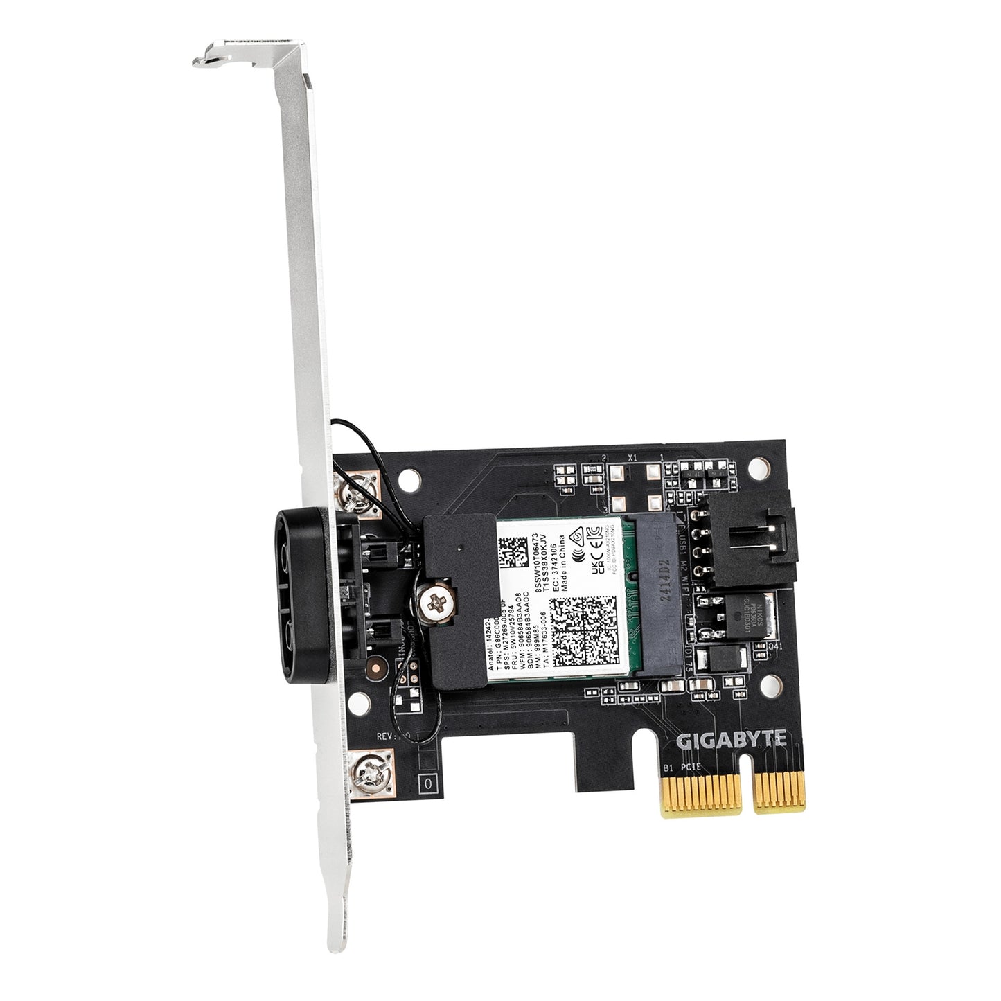 Gigabyte GC-WFAX210 PCIe Card - 802.11ax WIFI + BLUETOOTH 5.3 PCIe Card