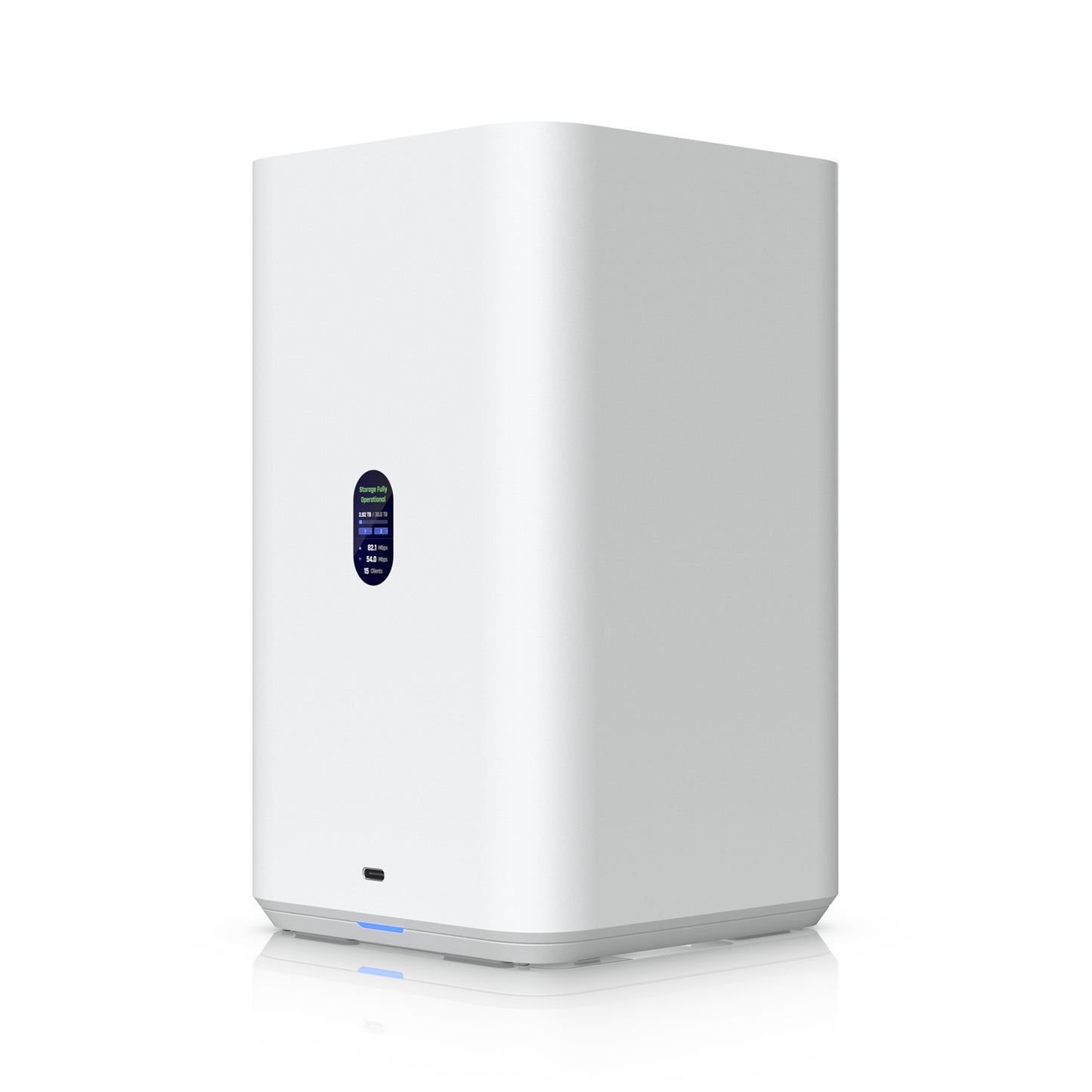 Ubiquiti UNAS-2-W UniFi NAS 2 Bay 2.5GbE RJ45 Network Attached Storage Device
