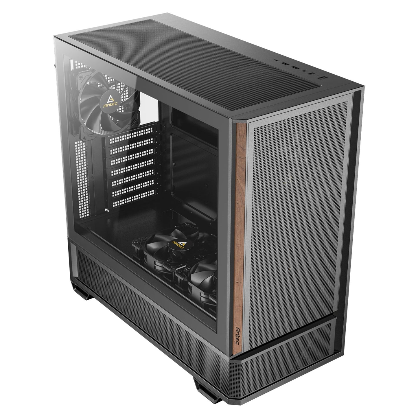 Antec P30 Air Mid-Tower ATX Gaming Case, 360 mm Radiator, Pre-Installed 5x Fans