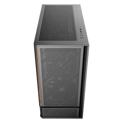 Antec P30 Air Mid-Tower ATX Gaming Case, 360 mm Radiator, Pre-Installed 5x Fans