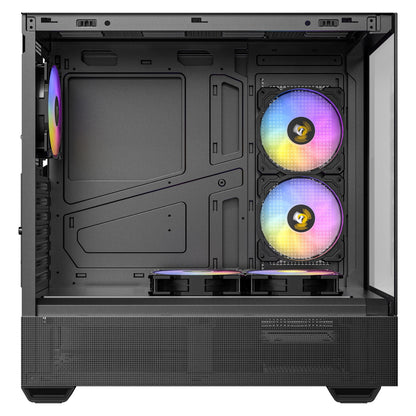 ANTEC CX705 ARGB Gaming Case, Panoramic 270 degree View, Tempered Glass Panels