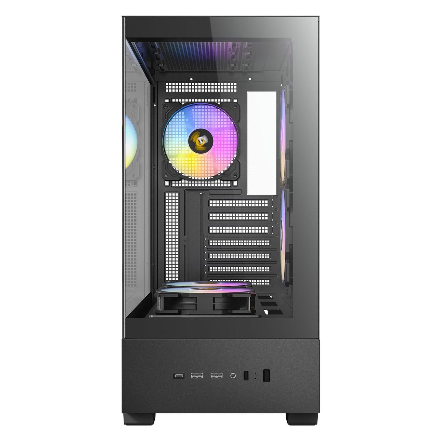 ANTEC CX705 ARGB Gaming Case, Panoramic 270 degree View, Tempered Glass Panels