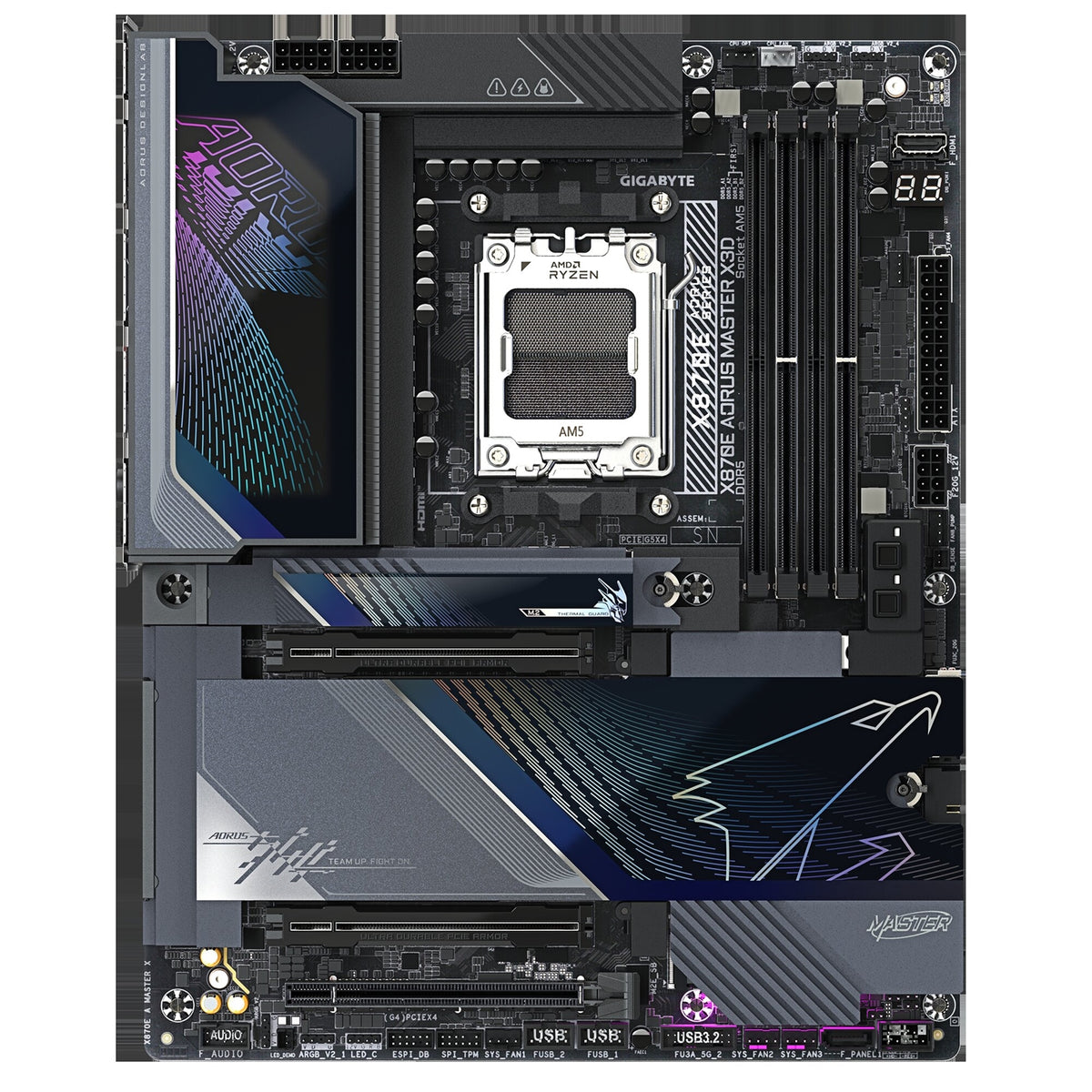 Gigabyte X870E AORUS MASTER X3D AMD AM5 Socket Motherboard