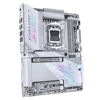 Gigabyte X870E AORUS PRO X3D ICE AMD AM5 Socket Motherboard ATX DDR5 M2 I/O WiFi