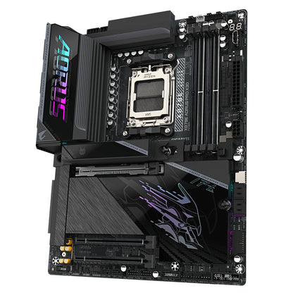 Gigabyte X870E AORUS PRO X3D AMD AM5 Socket Motherboard, ATX DDR5 M2 I/O WiFi