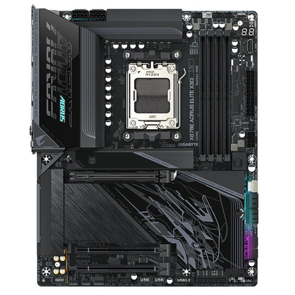 Gigabyte X870E AORUS ELITE X3D AMD AM5 Socket Motherboard, ATX, 4xDDR5, 4xM.2