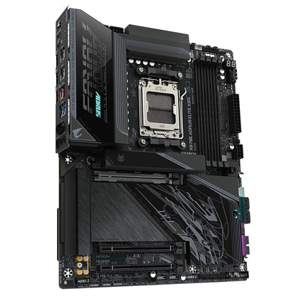Gigabyte X870E AORUS ELITE X3D AMD AM5 Socket Motherboard, ATX, 4xDDR5, 4xM.2