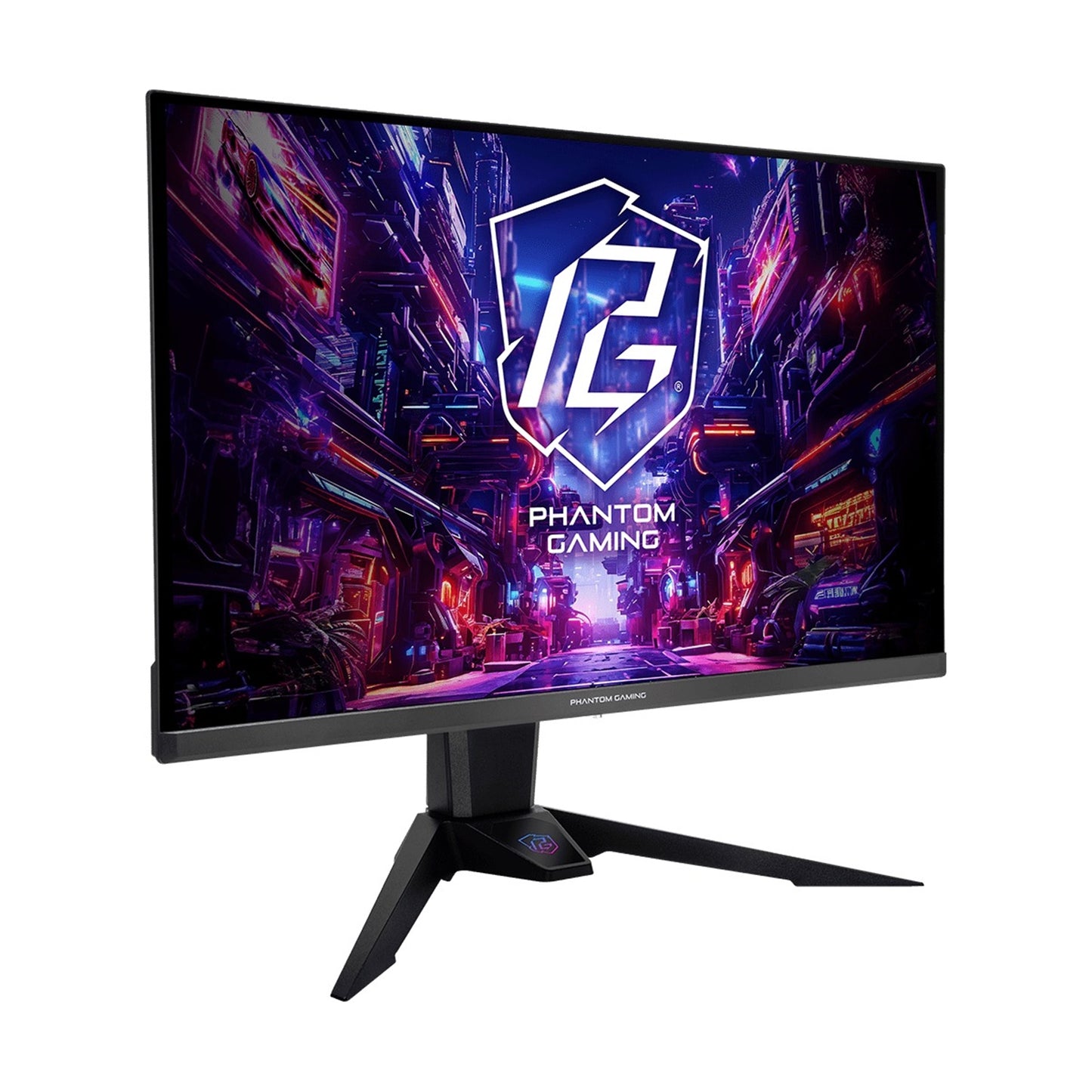 ASRock Phantom PGO27QFV 27 Inch QHD Flat QD-OLED Gaming Monitor 360Hz .03ms WiFi