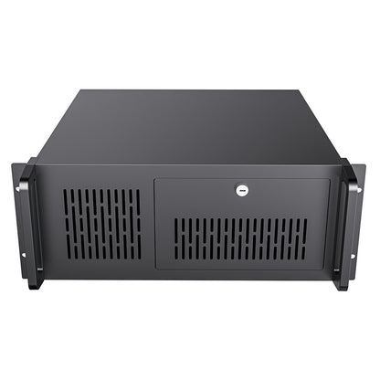 CiT 4U Rackmount Server Case 500mm, Lockable Door, Supports ATX/mATX, 8xHDD Bays