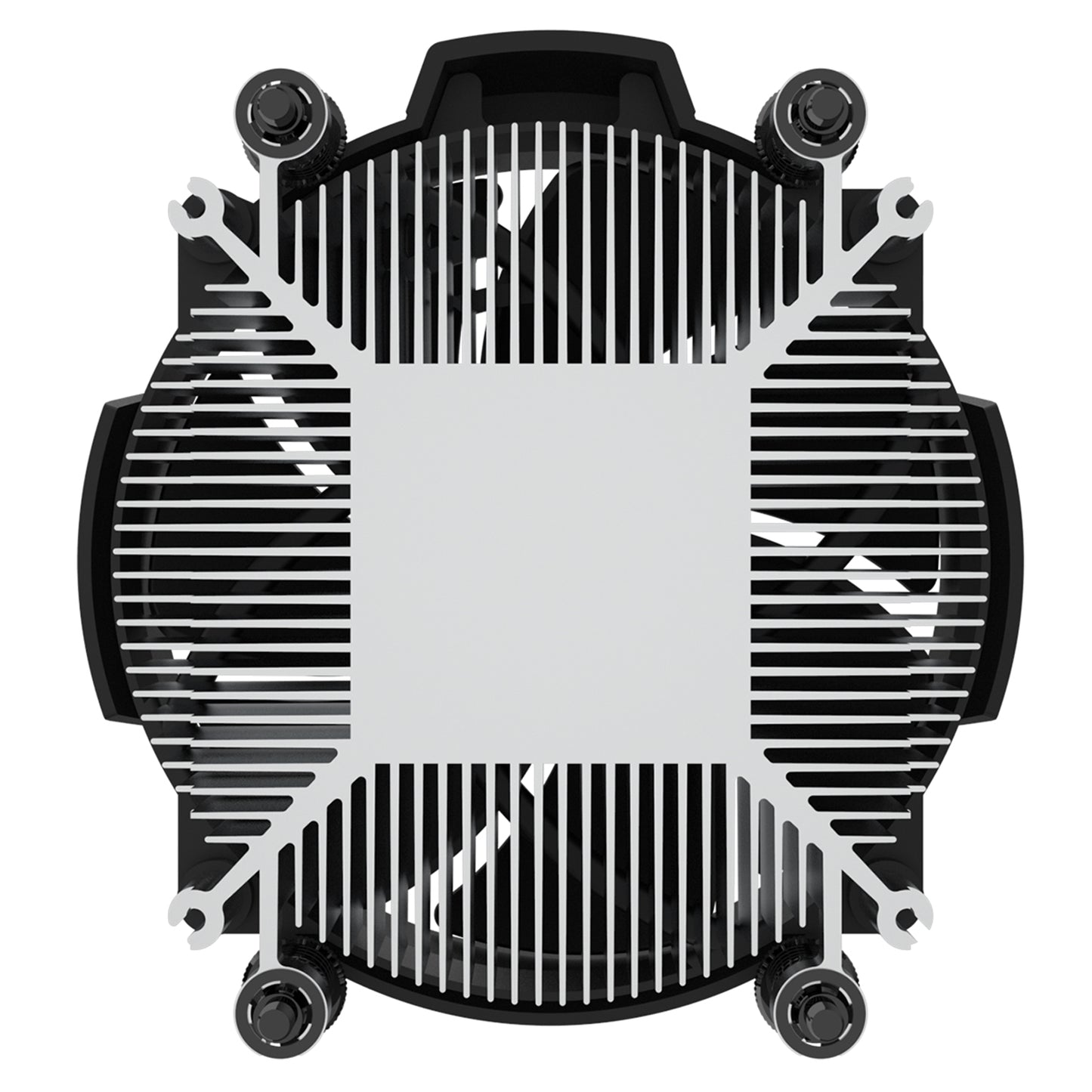 Low Profile AMD CPU Cooler With 90mm PWM Fan