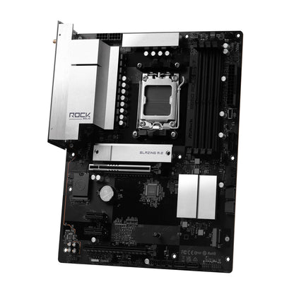ASRock B850 Rock WiFi 7 AMD AM5 Socket Motherboard ATX 4xDDR5 Slots 2xM.2 Socket