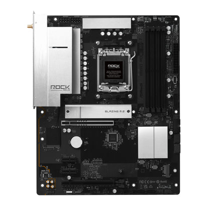 ASRock B850 Rock WiFi 7 AMD AM5 Socket Motherboard ATX 4xDDR5 Slots 2xM.2 Socket
