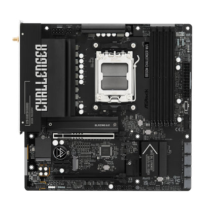ASRock B850M Challenger WiFi AMD AM5 Socket Motherboard mATX 4xDDR5 Slots 2x M.2