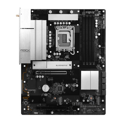 ASRock B860 Rock WiFi 7 Intel 1851 Socket Motherboard ATX 4x DDR5 Slots 3x M.2