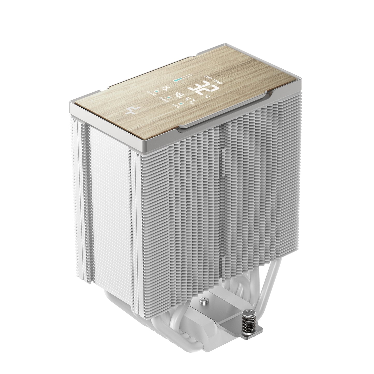 DeepCool AK700 DIGITAL NYX CPU Cooler, White, 7x Copper Heatpipes, Intel/AMD