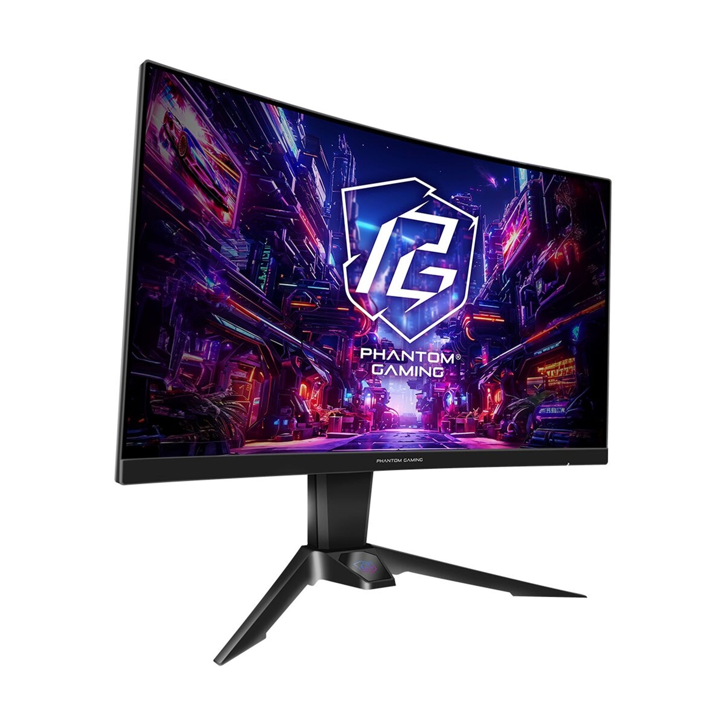 ASRock Phantom Gaming Monitor 27 Inch QHD Curved 180Hz 1ms Speaker WiFi Antena