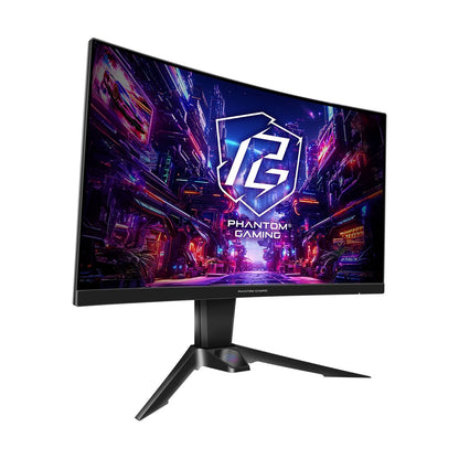 ASRock Phantom Gaming Monitor 27 Inch QHD Curved 180Hz 1ms Speaker WiFi Antena