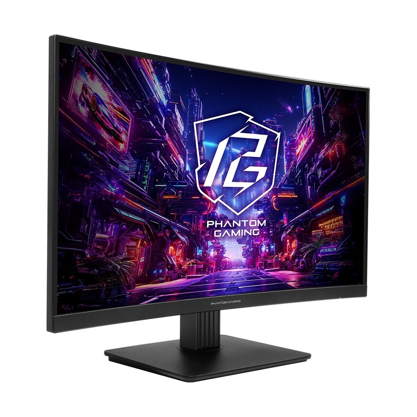 ASRock Phantom Gaming 27 Inch QHD Curved VA Gaming Monitor, 180Hz 1ms MPRT